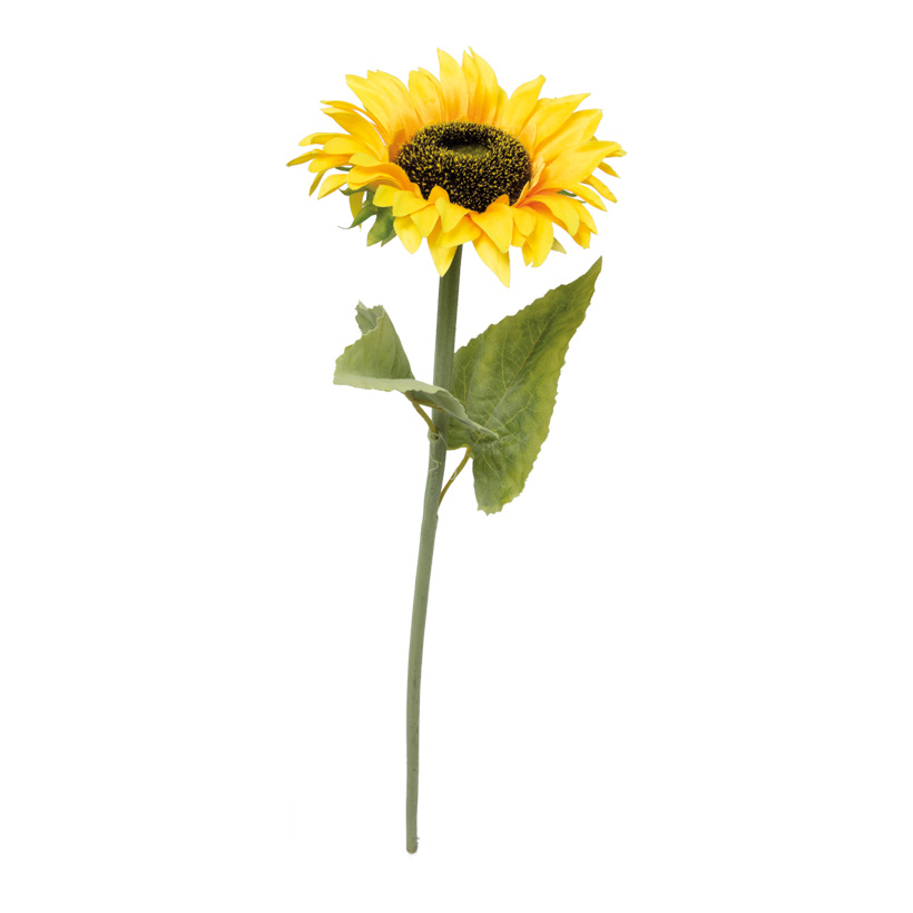 Sonnenblume, 65cm, Kunstseide, Ø15cm Blüte