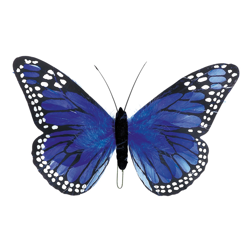 # Schmetterling 18x30 cm Federn