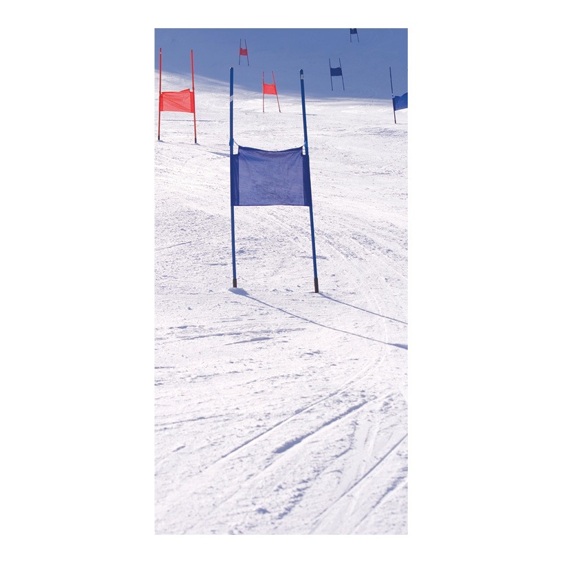 # Motivdruck "Slalom", 80x200cm Papier