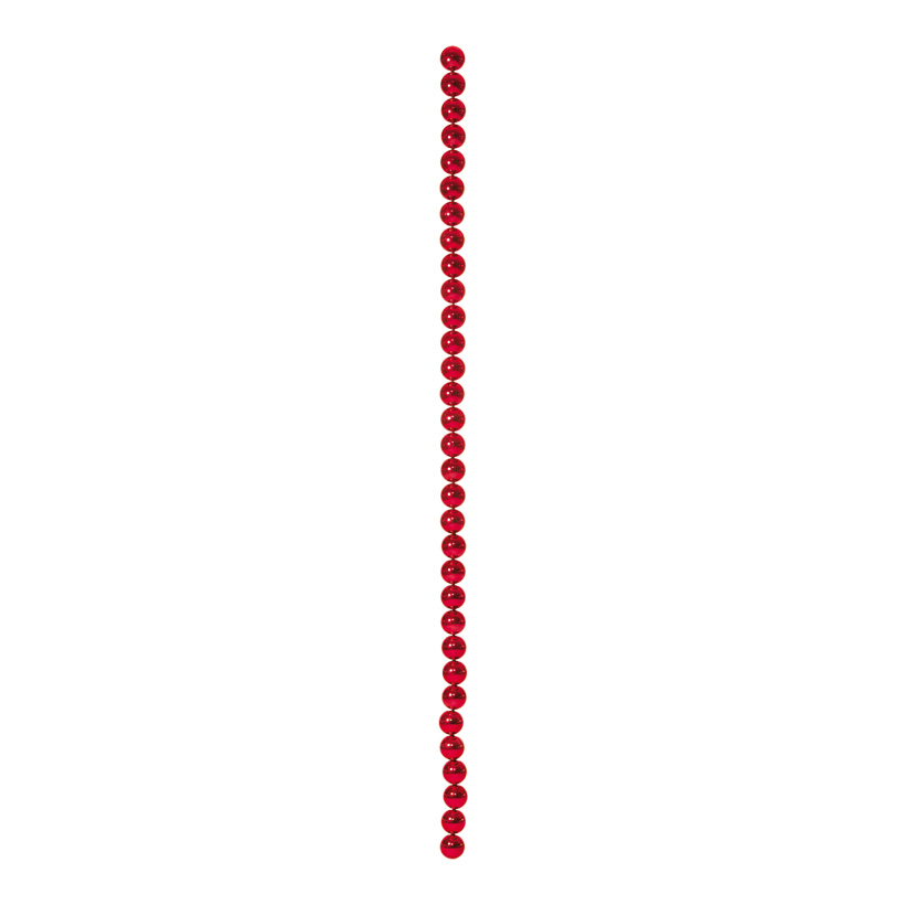 Kugelkette, 200cm, Ø 6cm, 32-fach, mit 2 Aufhängehaken, Kunststoff, Länge inkl. Haken