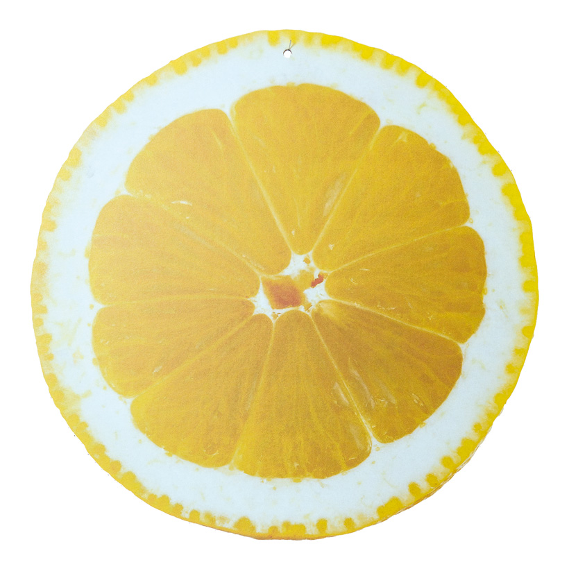 # Cut-out "Zitrone", 45x45cm, zum Hängen, beidseitig bedruckt, aus Pappe