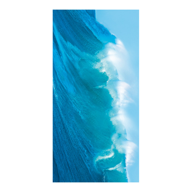 # Motivdruck "Meereswelle", 180x90cm Stoff
