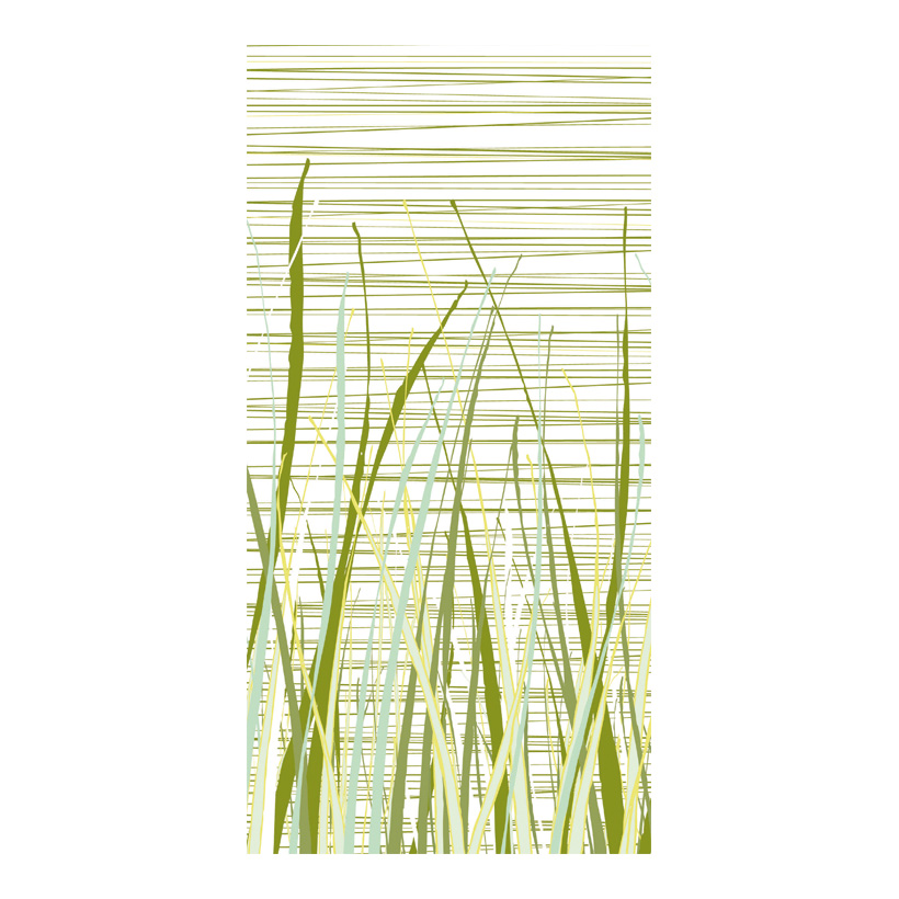 # Motivdruck  "Vegetative strips", 180x90cm Papier