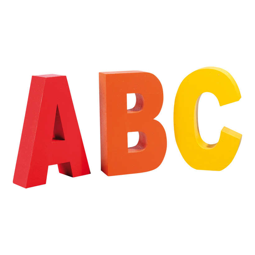 # Buchstaben ABC, 50x30cm Styropor
