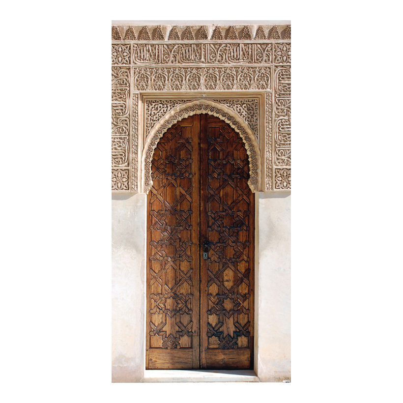 # Motivdruck "Orientalische Tür", 80x200cm Papier