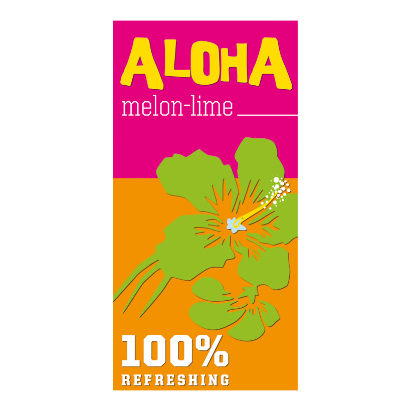 # Motivdruck "Aloha", 180x90cm Papier