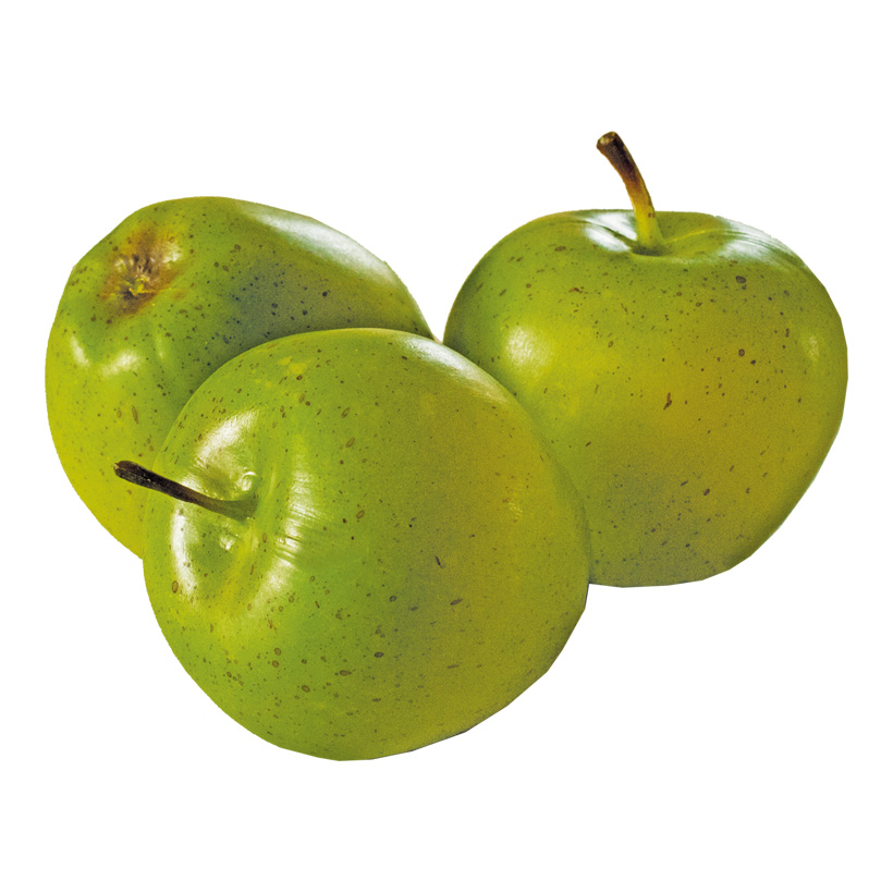 # Äpfel, Ø 8cm, 3Stck./Btl., Kunststoff