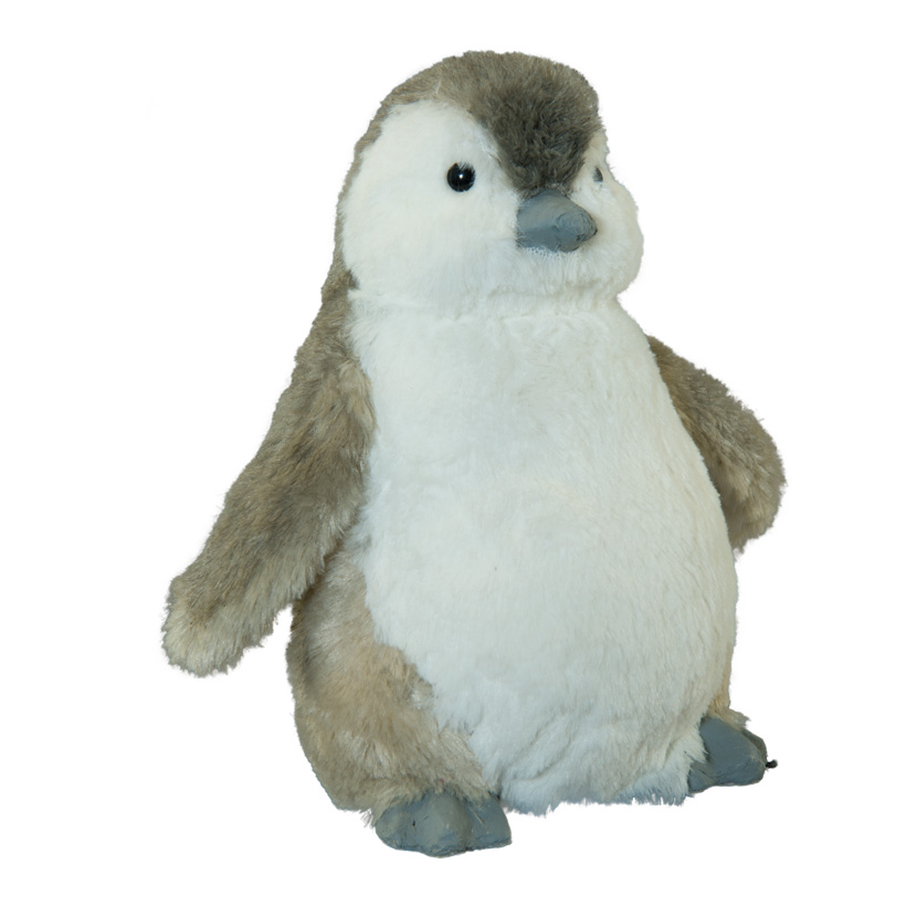 Pinguin, 25x26x15cm aus Styropor/Kunstfell