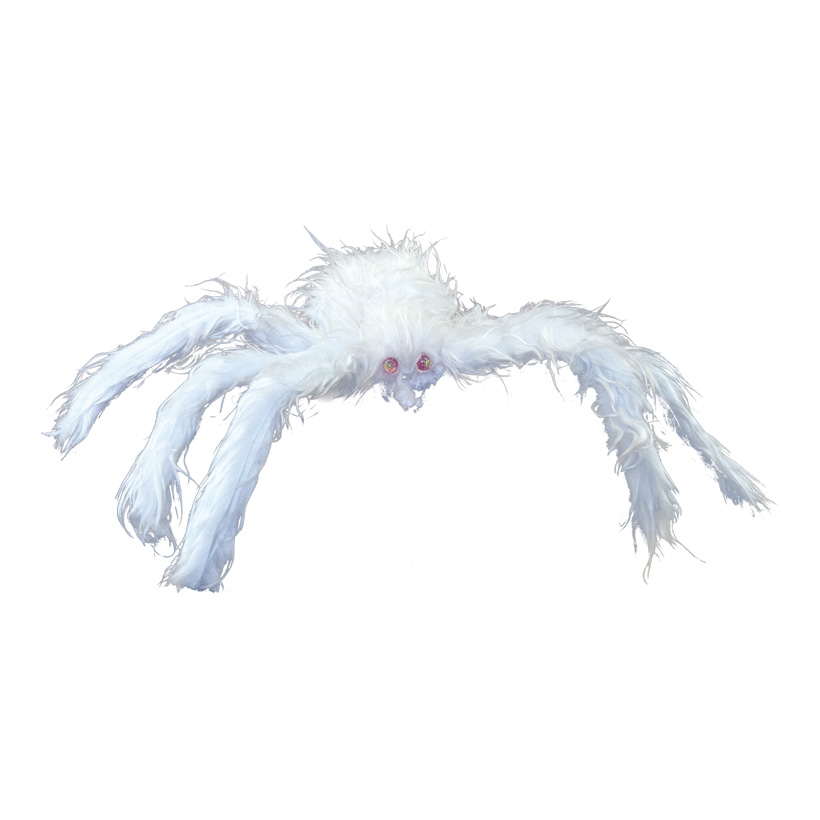 Spinne, Ø50cm selbststehend, aus Styropor & Kunstfell