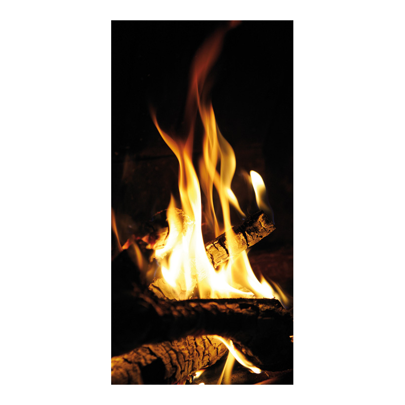 # Motivdruck "Feuer", 180x90cm Stoff