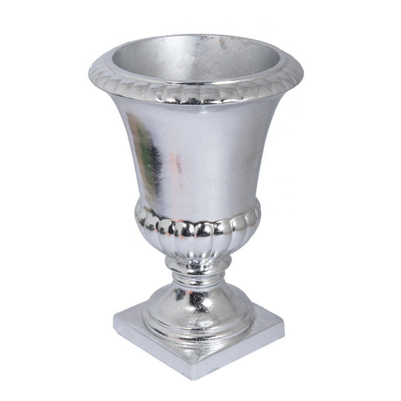 Fiberglas-Vase, H: 39cm glänzend