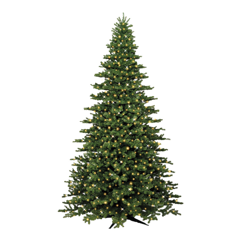 # Gigantbaum "Premium", 500cm Ø 292cm 9.936 Tips, aus Kunststoff, 3.000 LEDs, Metallständer, für innen und außen