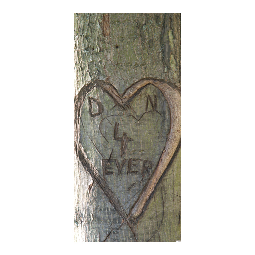 # Motivdruck "Love Tree", 180x90cm Stoff