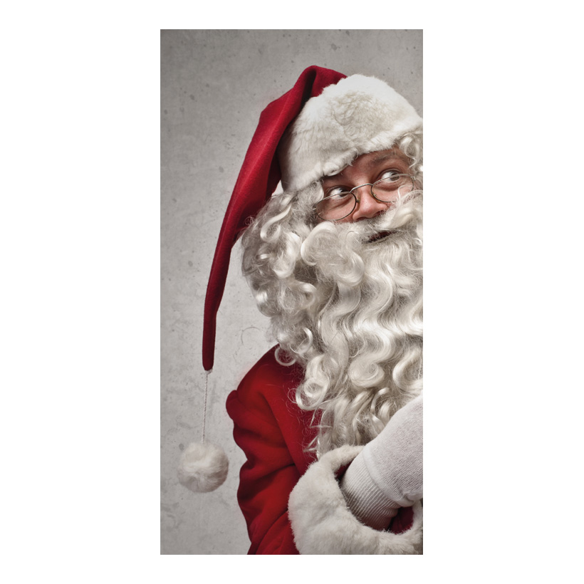 # Motivdruck "Funny Santa", 180x90cm Papier