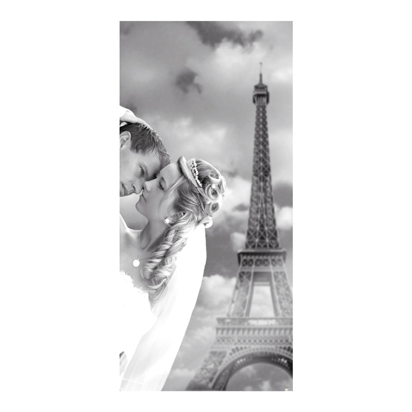 # Motivdruck "Verliebt in Paris" 80x200cm Papier
