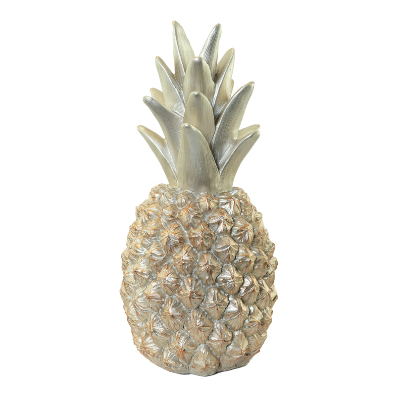 Ananas, H: 33cm Ø: 15cm aus Kunstharz