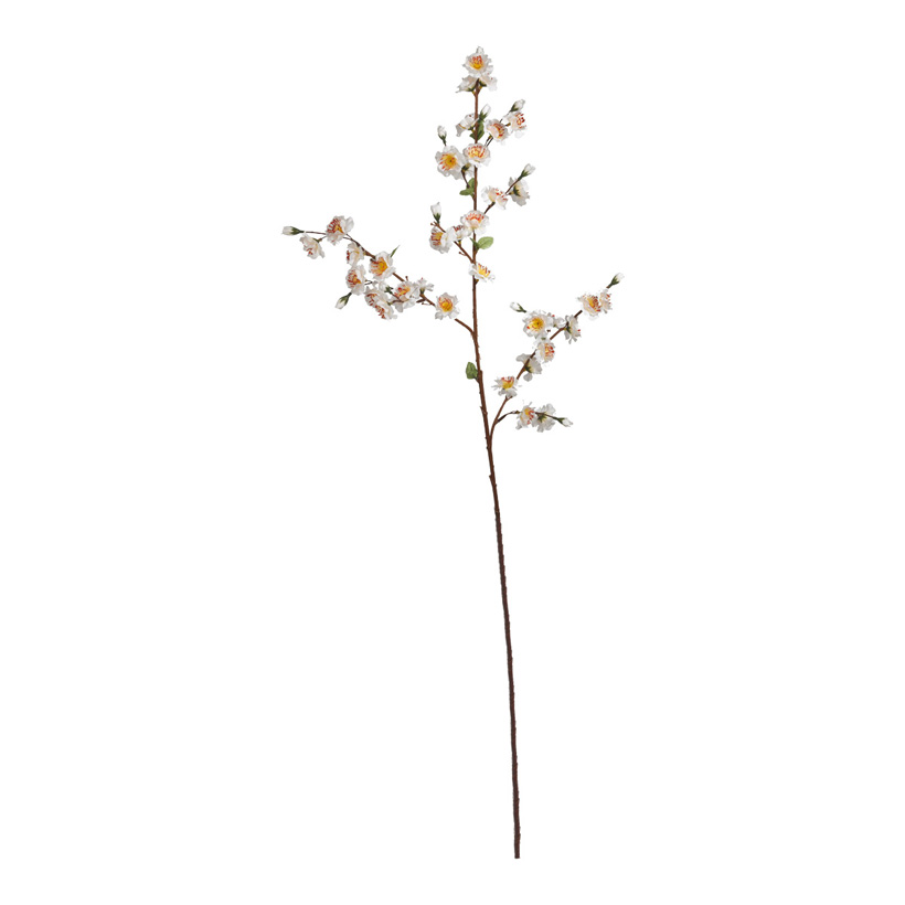 Branche fleurs du pêcher, 90cm, soie artificielle