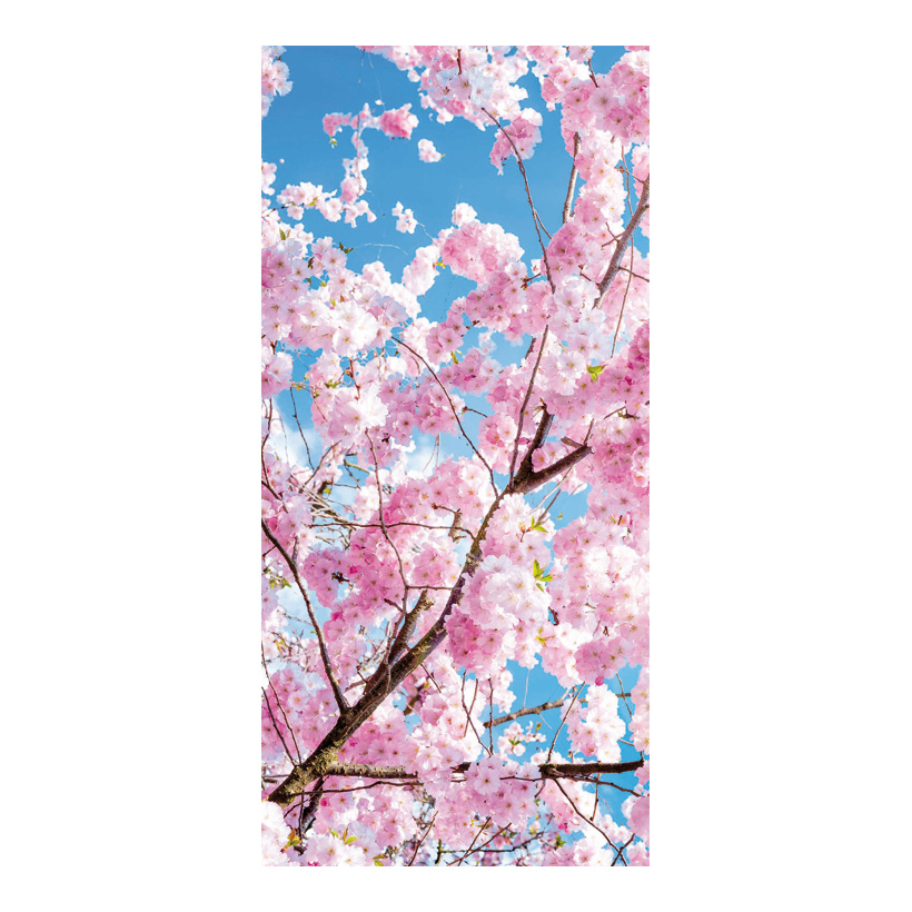 Motif imprimé Cerisiers en fleurs, 80x200cm En tissu