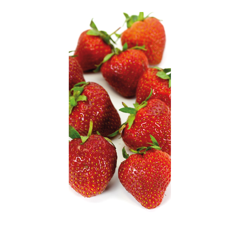 # Motivdruck "Erdbeeren", 180x90cm Papier