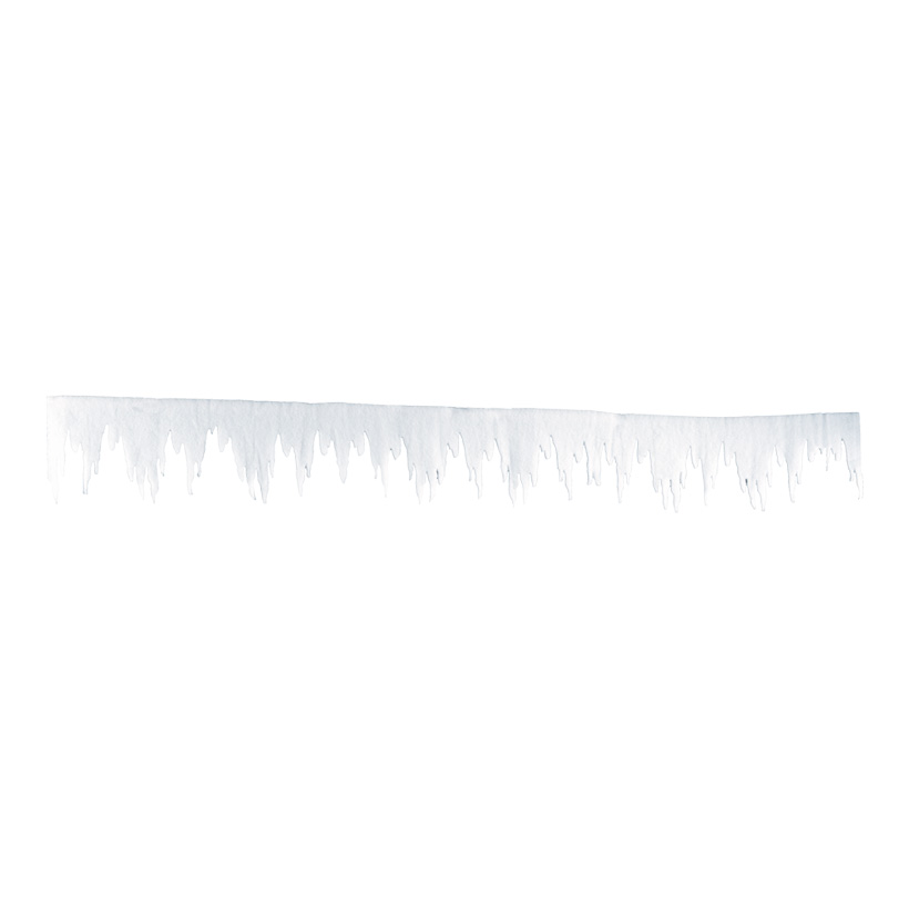 Frise cônes glaçes, 500x30cm, en 2cm natte de neige